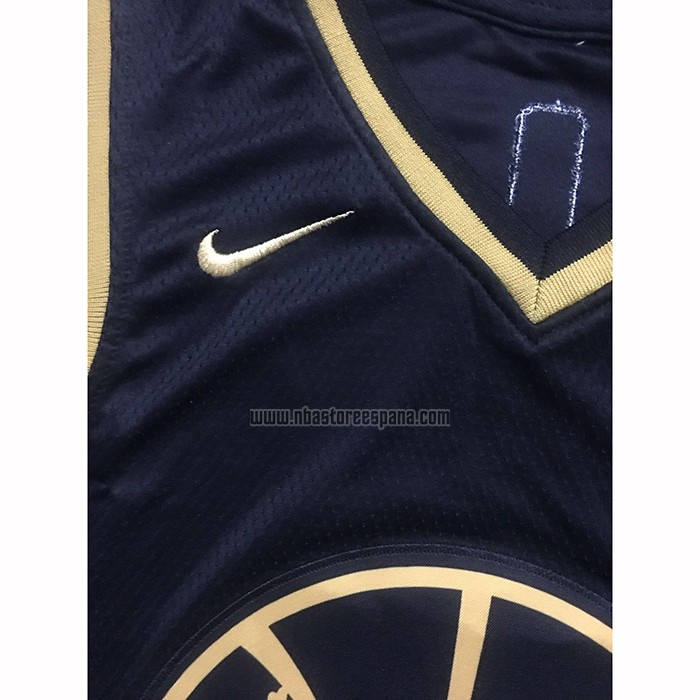 Camiseta Golden Edition Golden State Warriors Stephen Curry NO 30 Negro